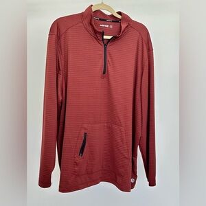 Solaris burnt orange Quarter-Zip Pullover